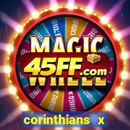 corinthians x palmeiras futmax